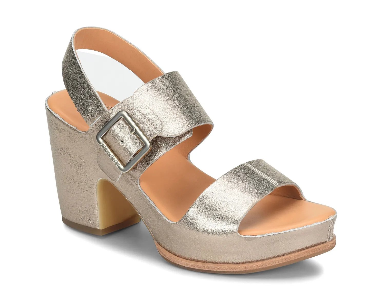 Сандалии Kork-Ease San Carlos Platform Sandal, золотой металлик