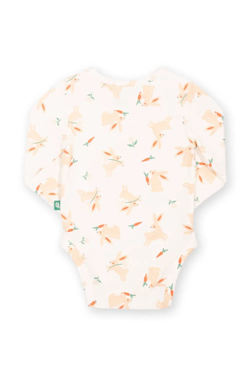 Детское боди с принтом Busy Bun Kite, Cream — фото 3