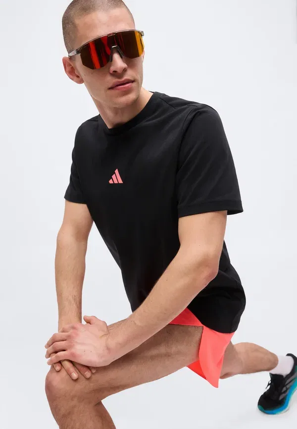 Футболка с надписью-слоганом Adidas Performance, черный — фото 4
