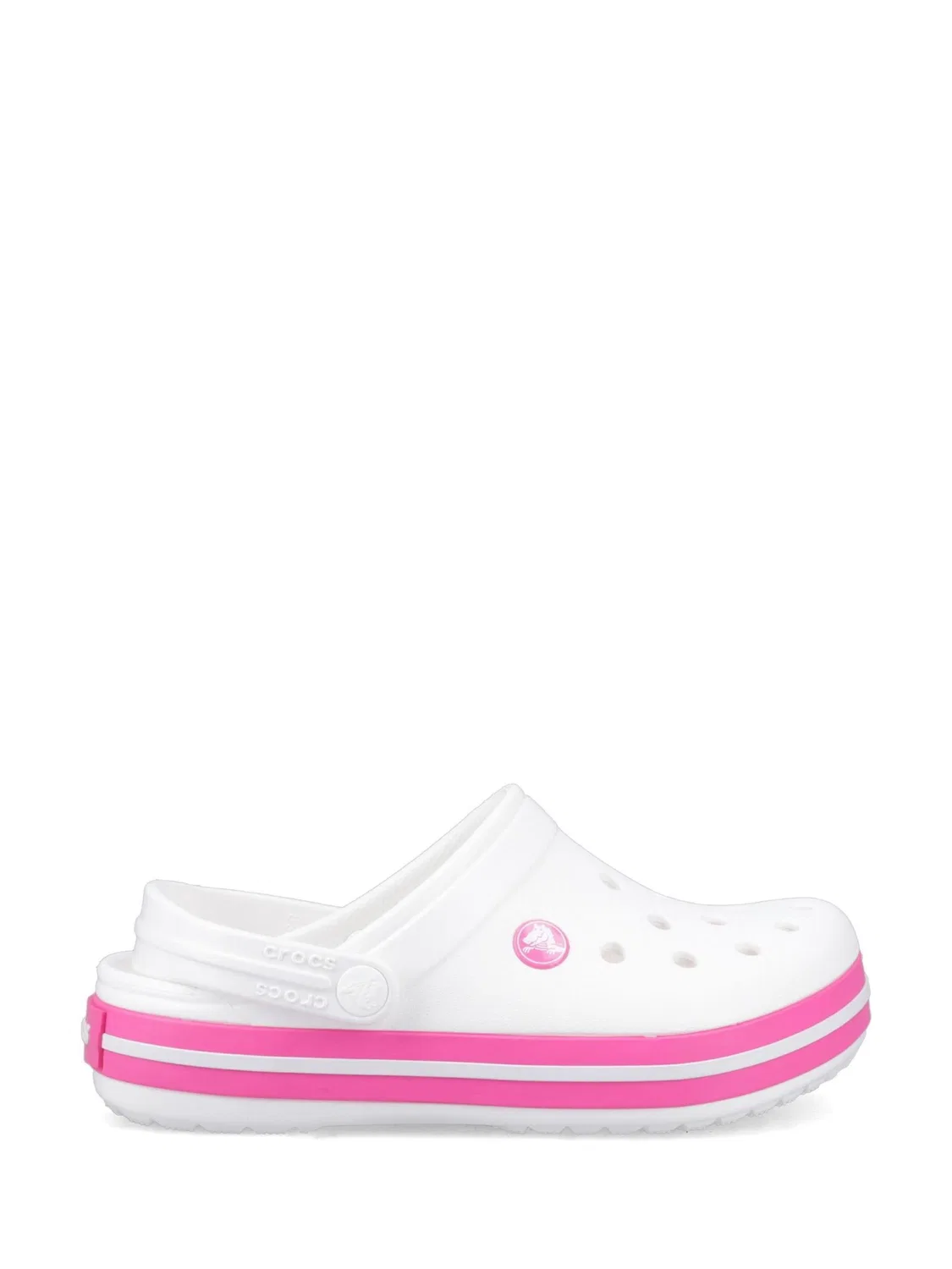 Клоги Crocband, белые Crocs