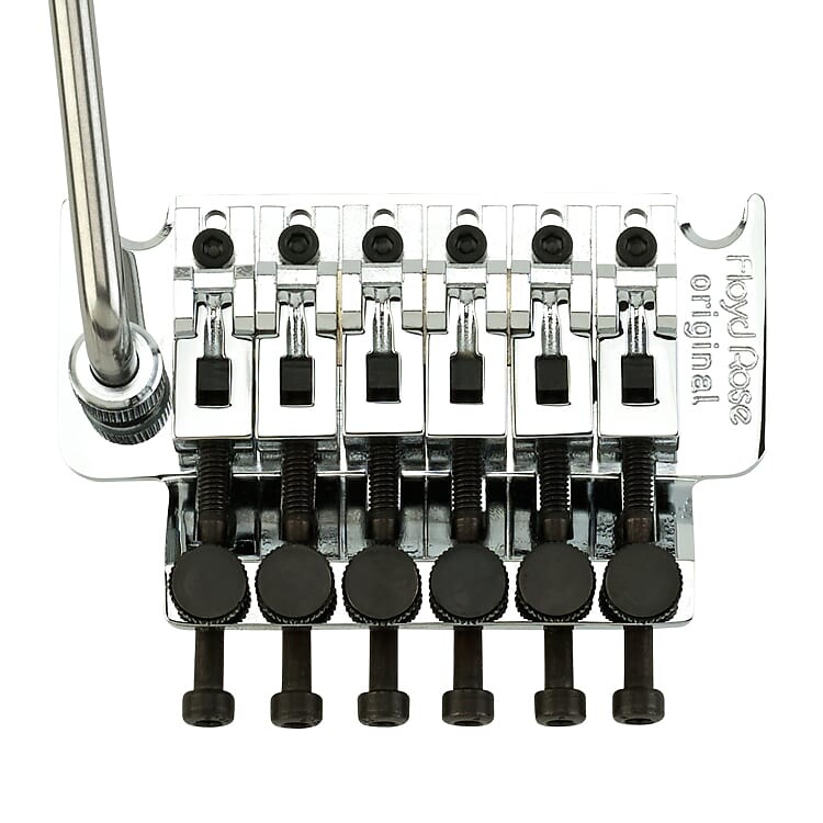 

Аутентичная оригинальная тремоло-система Floyd Rose — Lefty — Chrome Original Left-Handed Locking Tremolo