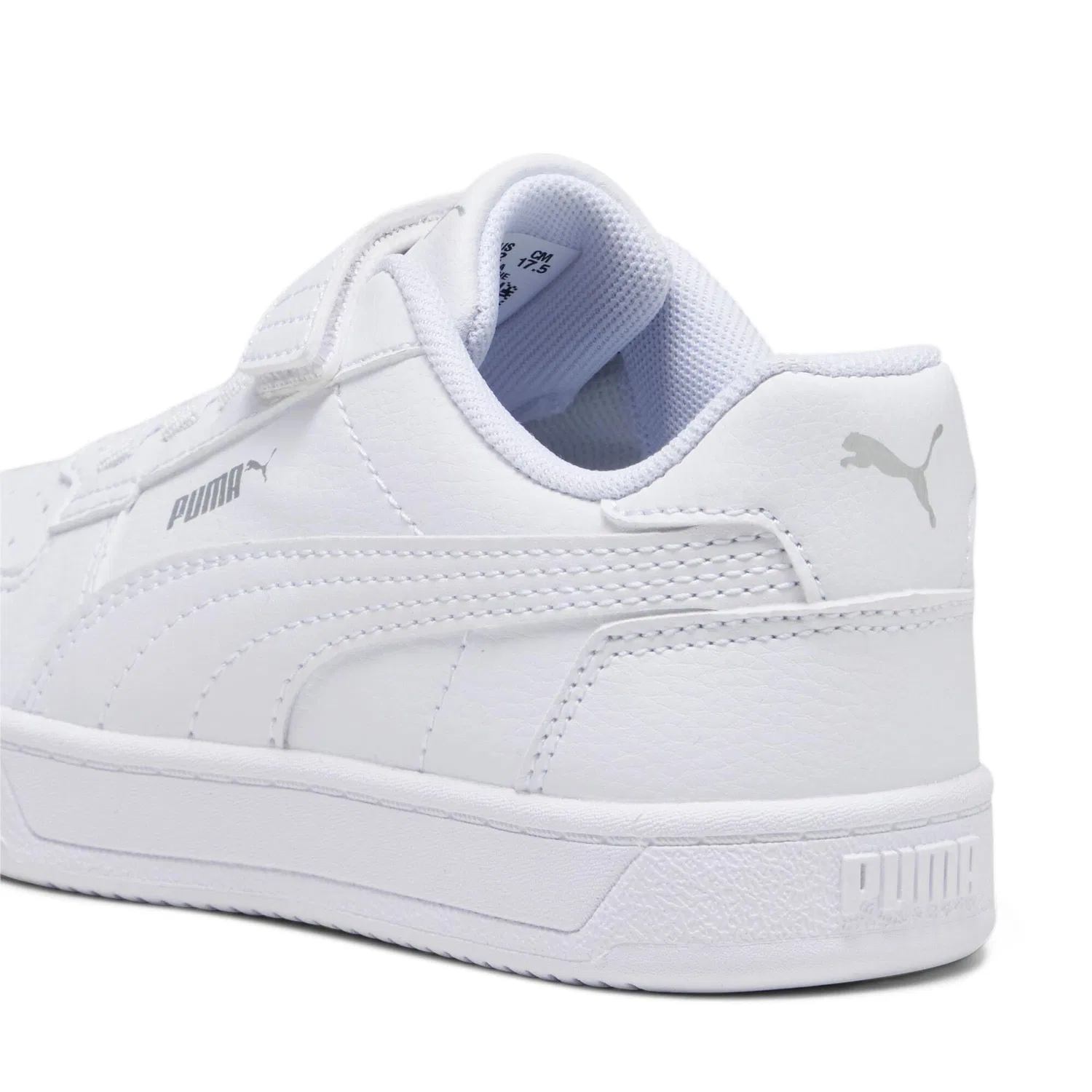 Детские кроссовки для мальчиков с синтетическим верхом Caven Ac+ps PUMA PUMA White PUMA Silver PUMA Black V2 — фото 2
