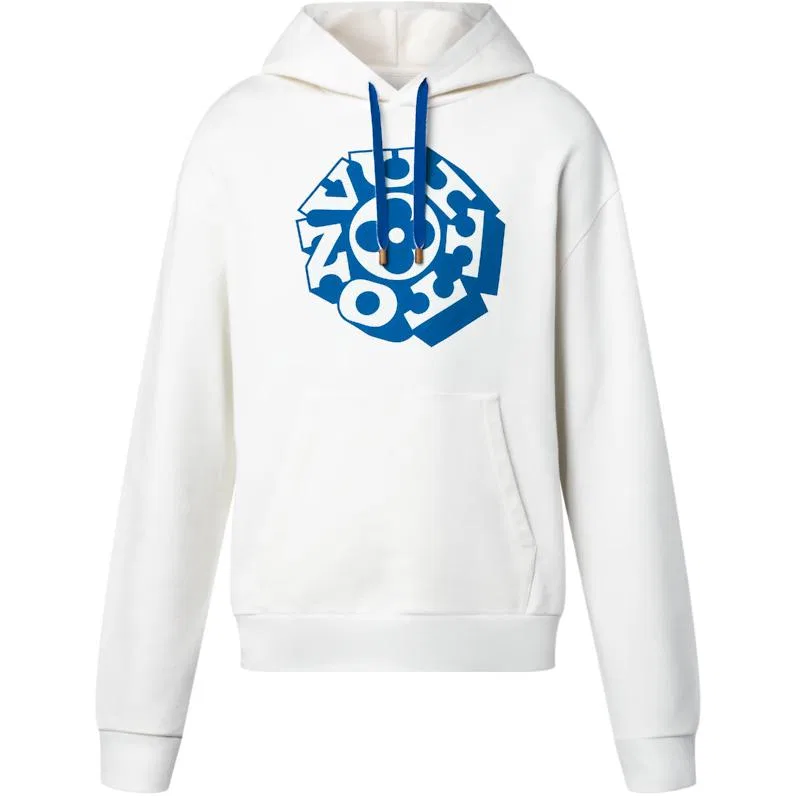 Мужской свитшот с принтом Printed Signature Hoodie LOUIS VUITTON