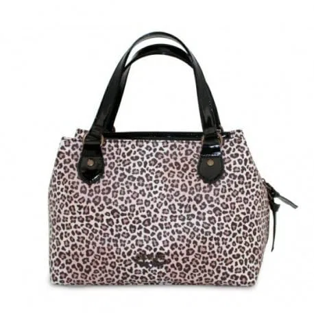 Сумка Leopard, CHIC & LOVE, 26x19x13 см, White Black