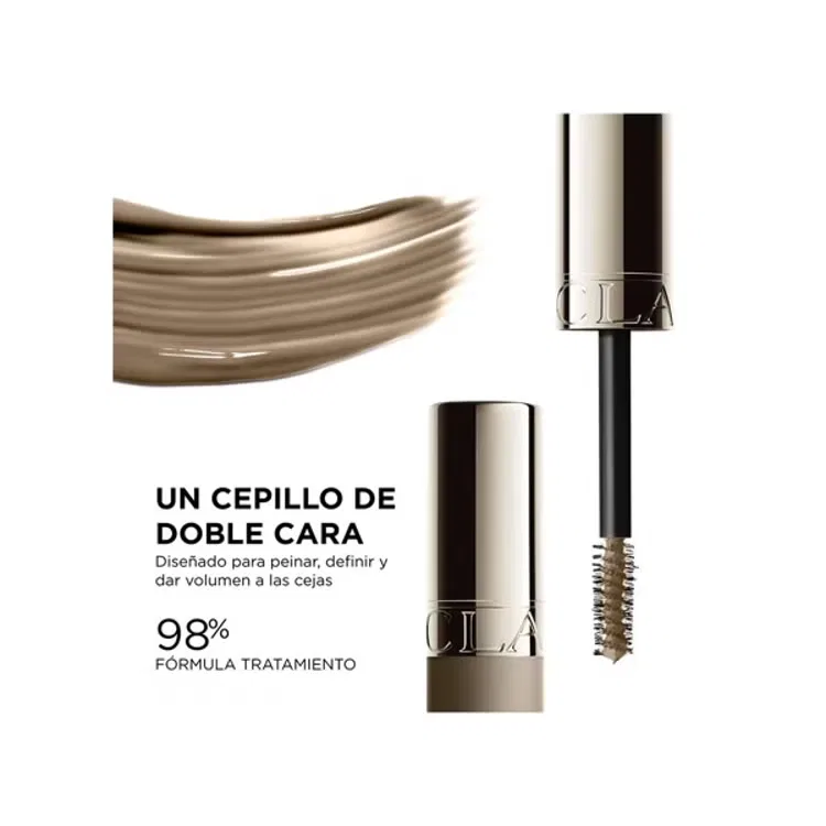 Гель для бровей Wonder Sculpt Clear CLARINS, 01 Ash Blonde — фото 3