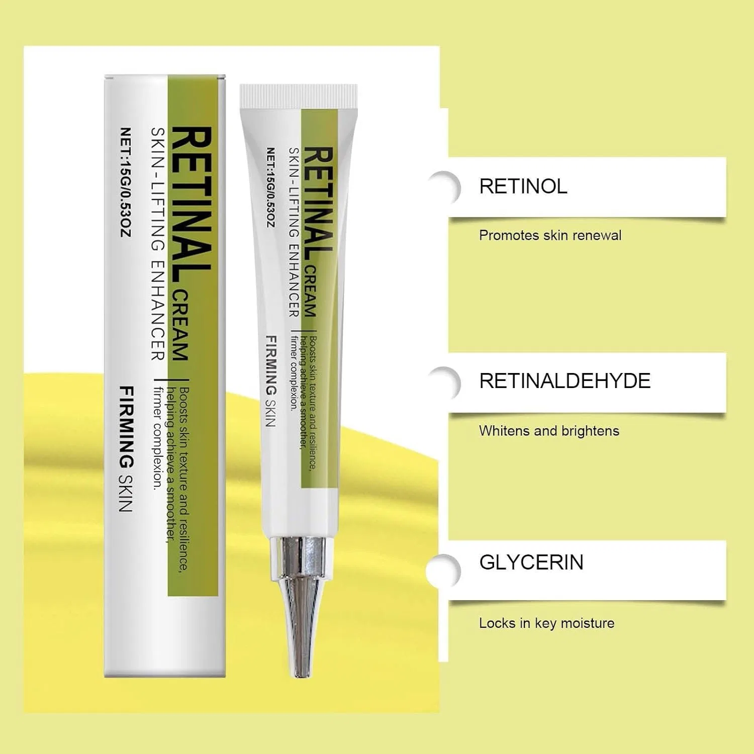 Крем для лица Retinal Shot Tightening Booster, Generisch, 15 г — фото 4