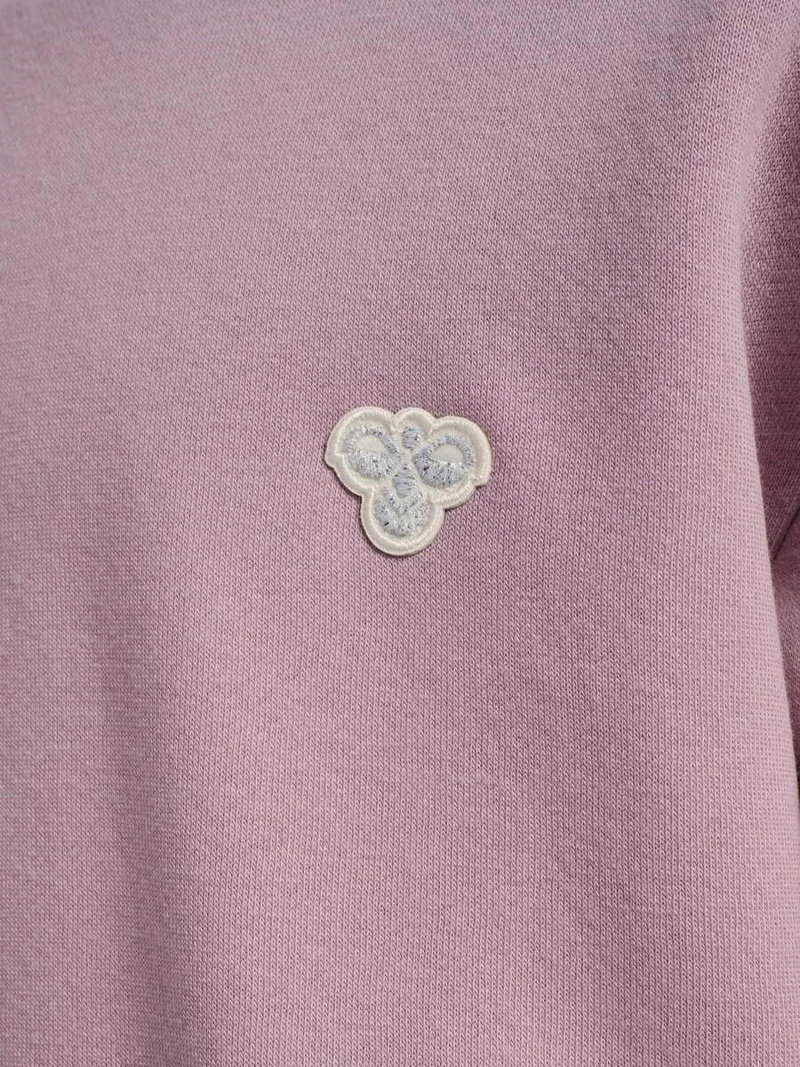 Толстовка Hummel сиреневого цвета — фото 4