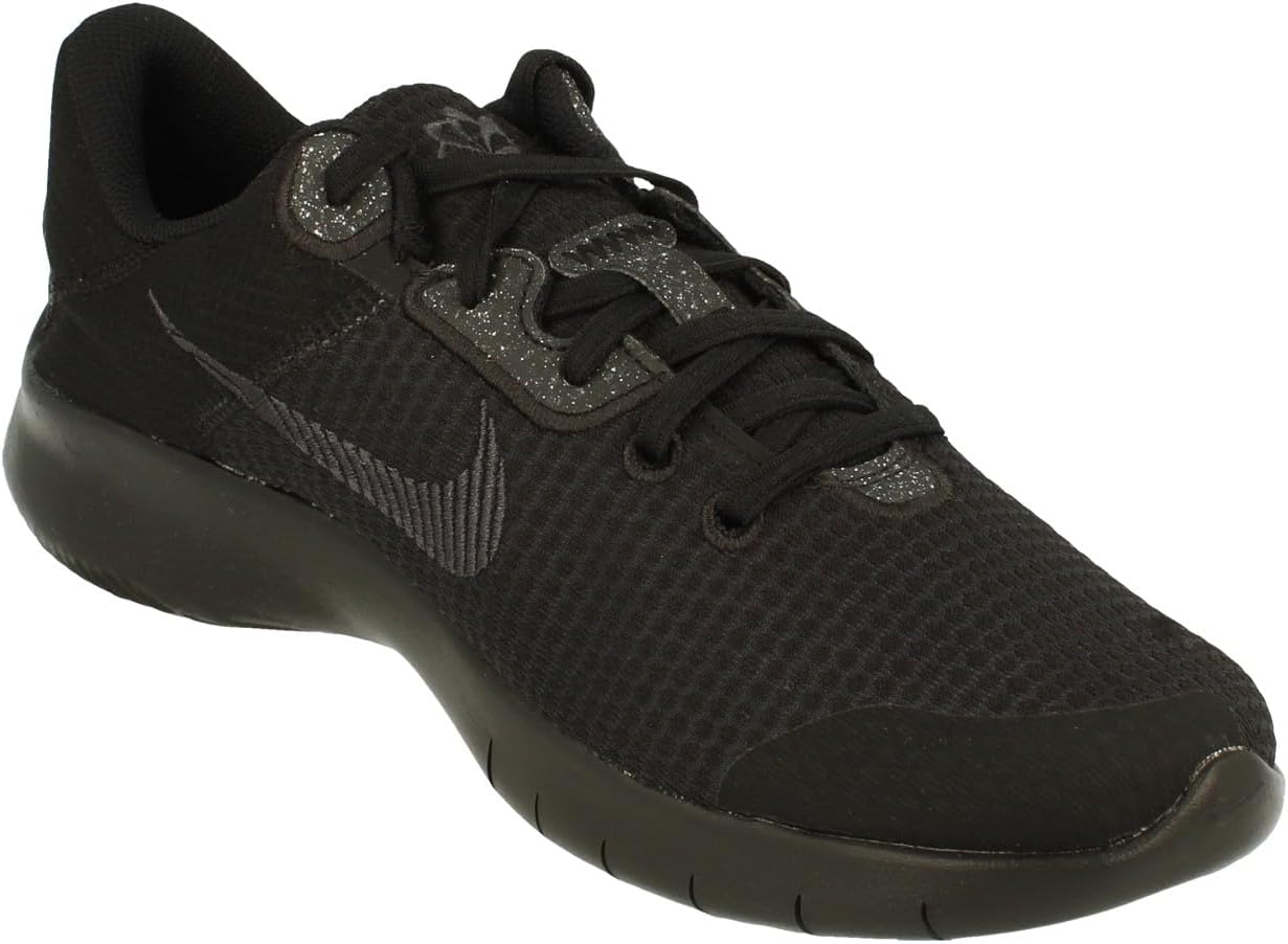 Nike Flex Experience Run 11 - мужские кроссовки, Black Dark Smoke Grey 002 — фото 4