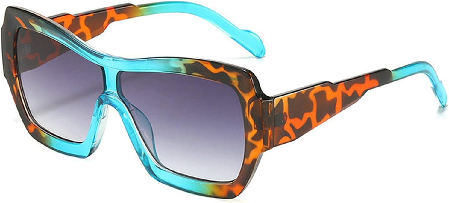 

Willochra — большие квадратные солнцезащитные очки для женщин, цельные модные солнцезащитные очки для мужчин, очки с защитой от УФ-излучения UV400, модные женские очки, C5