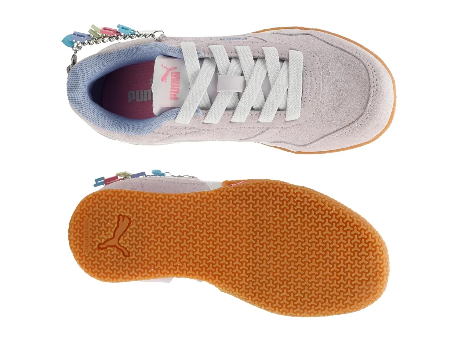 Кроссовки Puma Bella Donna Playful Charms для девочек, лавандовые — фото 3