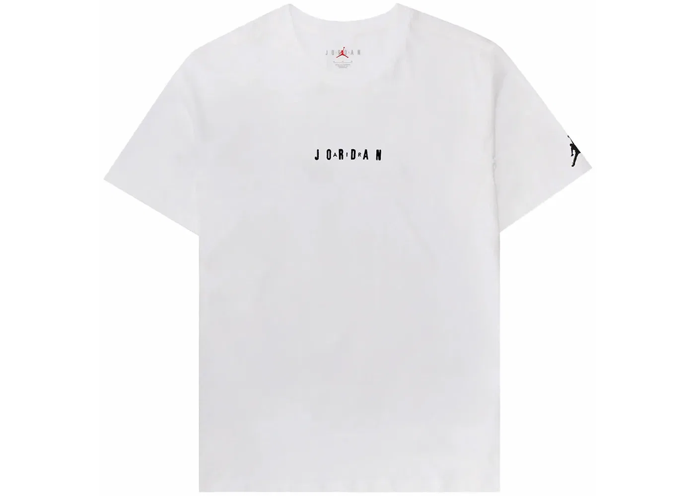 Мужская футболка с принтом Air Spellout Jordan, White