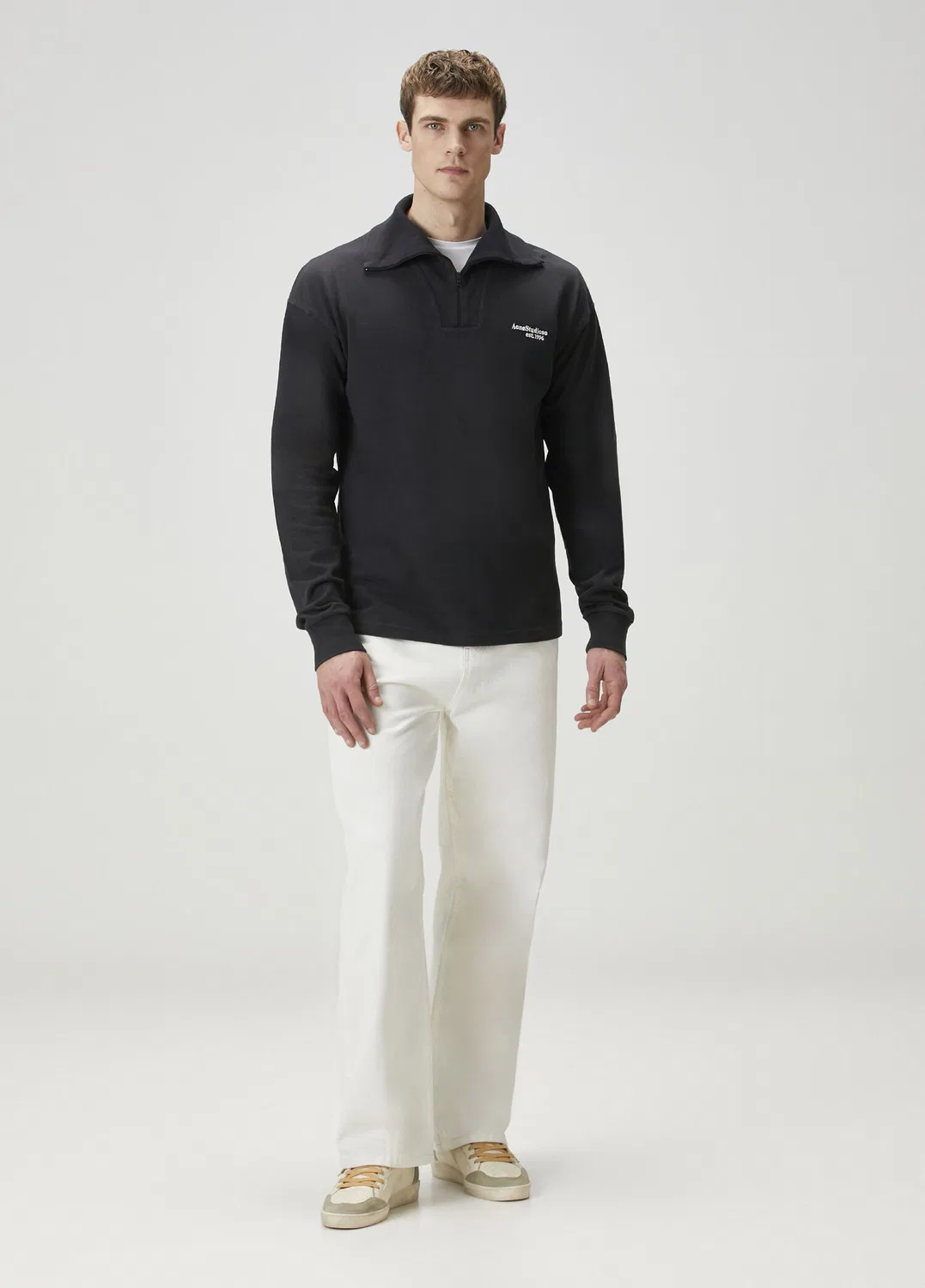Свитшот Acne Studios, черный — фото 2