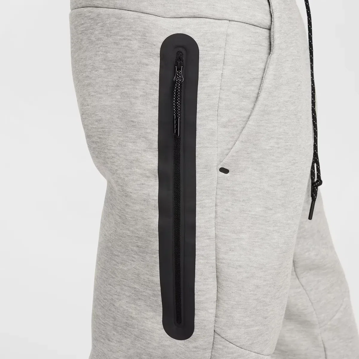 Мужские джоггеры из флиса Nike Tech Fleece, Цвет Gris — фото 4