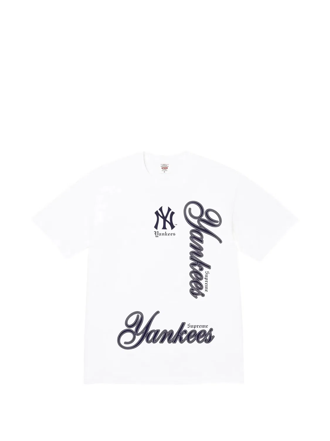 Футболка с логотипом команд MLB Supreme, белый