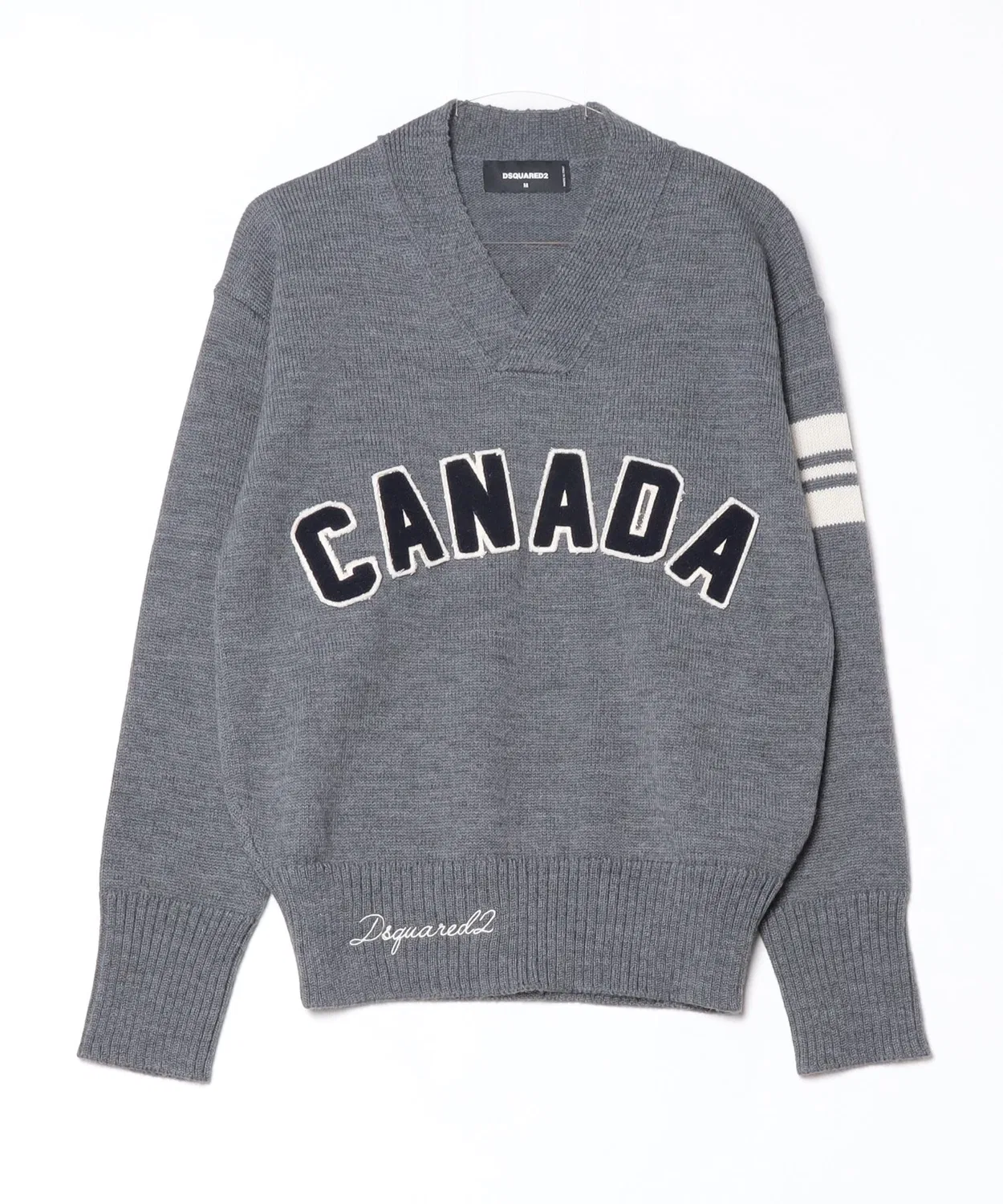Мужской пуловер из шерсти Canadian DSQUARED2, Grey