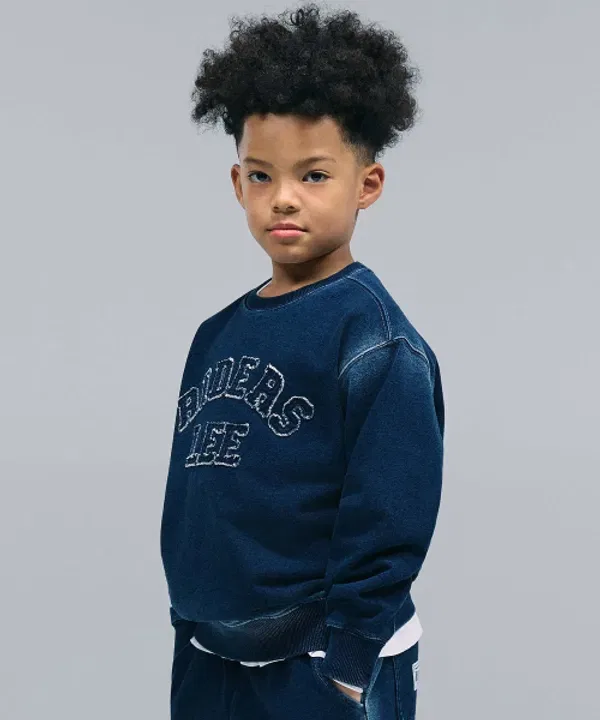 Свитшот детский, Lee Kids, индиго