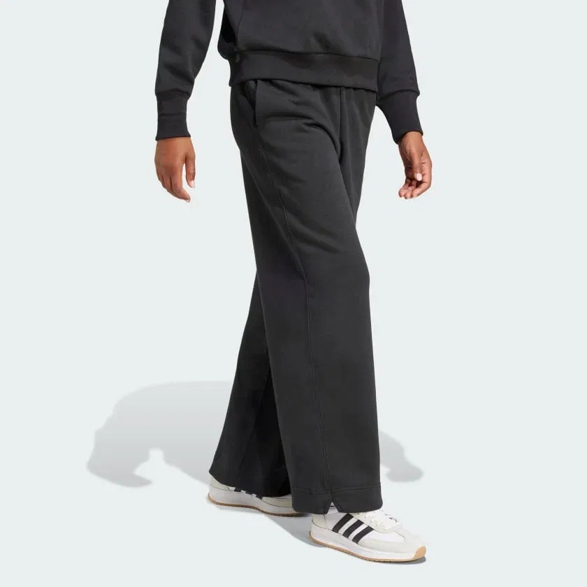 Женские брюки adidas ALL SZN из футера свободного кроя с широкими штанинами, Crystal Linen — фото 3