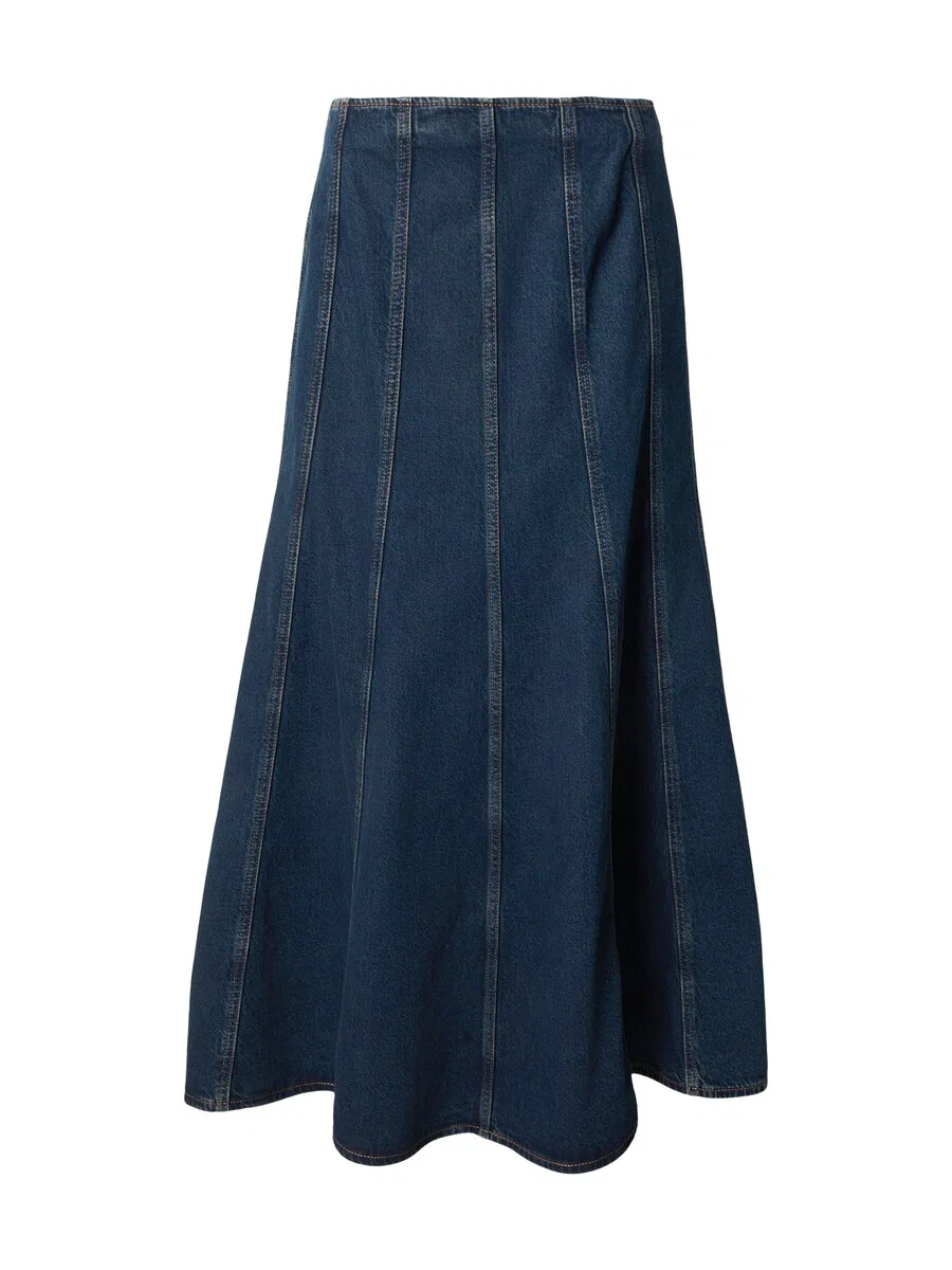 Юбка LEVI'S «SEAMED FLARE» темно-синего цвета