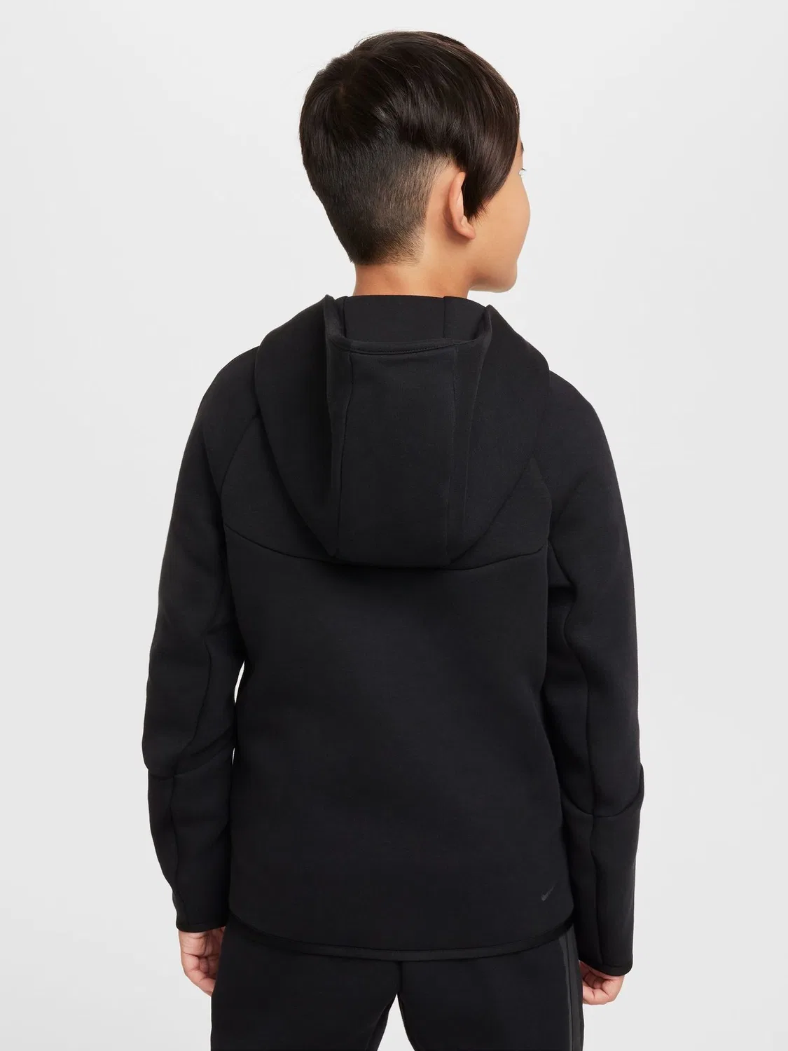 Худи Nike Sportswear Tech Fleece на молнии, черный — фото 2