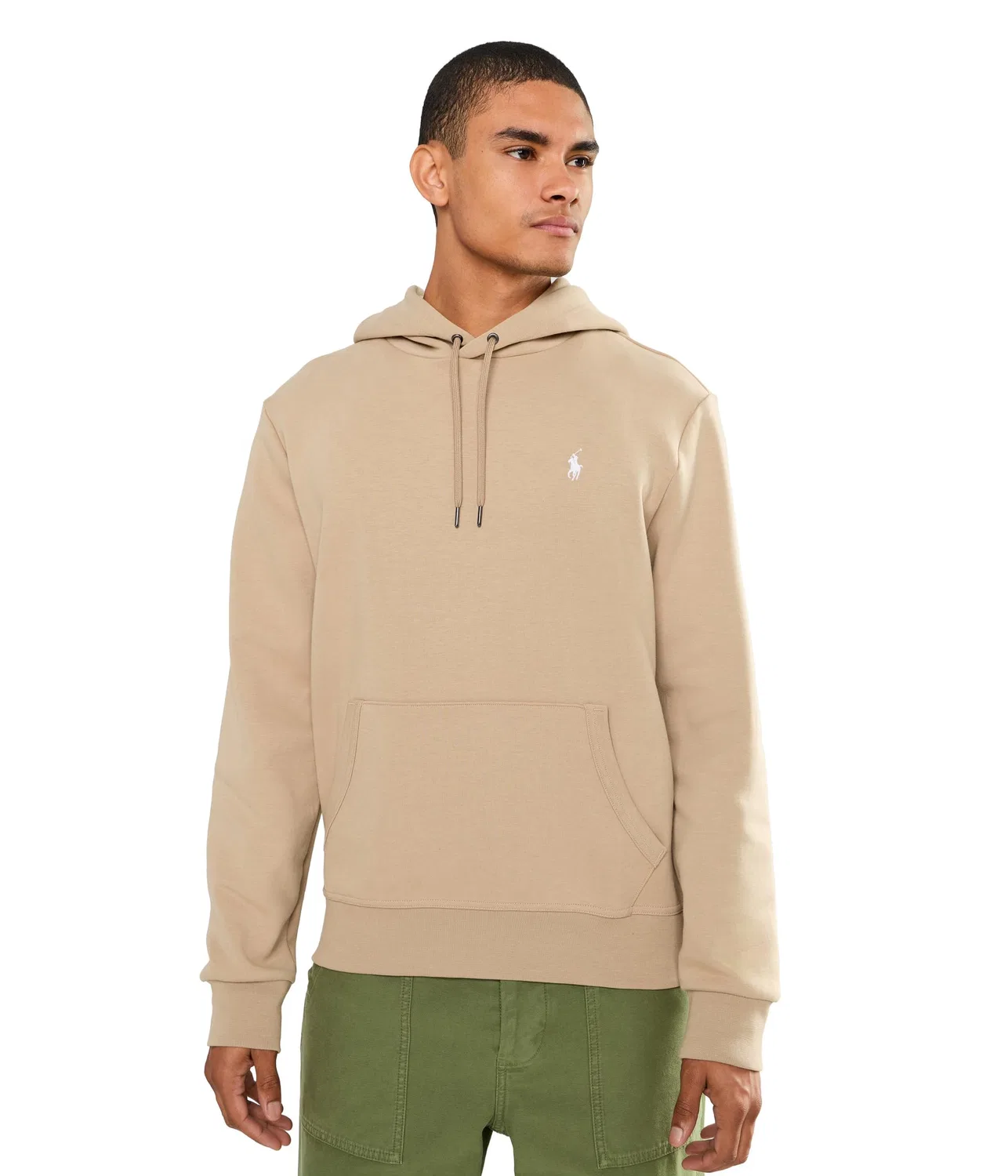 Худи двойной вязки Polo Ralph Lauren, Vintage Khaki