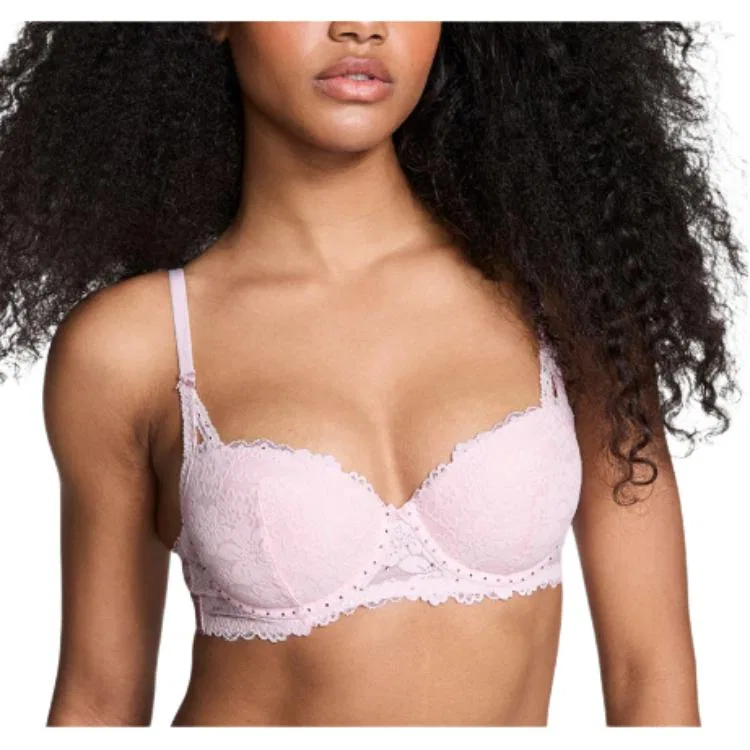 Женский бюстгальтер с модельным названием DATE PINK, бренд Victoria's Secret, Цвет Pink — фото 3