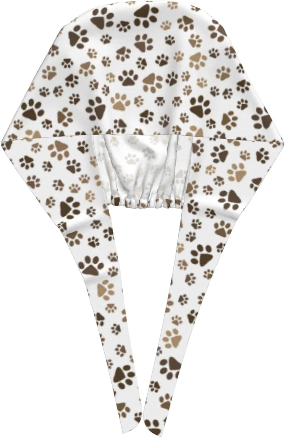 Шапочка для душа с регулируемым ремешком, HLBSDM, Polyester, Rainbow Paw Print — фото 4