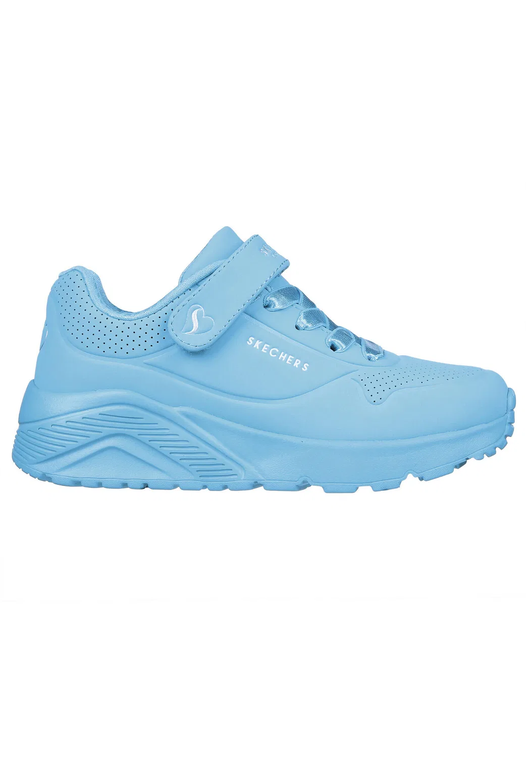 Детские кроссовки с блочной подошвой UNO LITE Skechers, Blau — фото 4