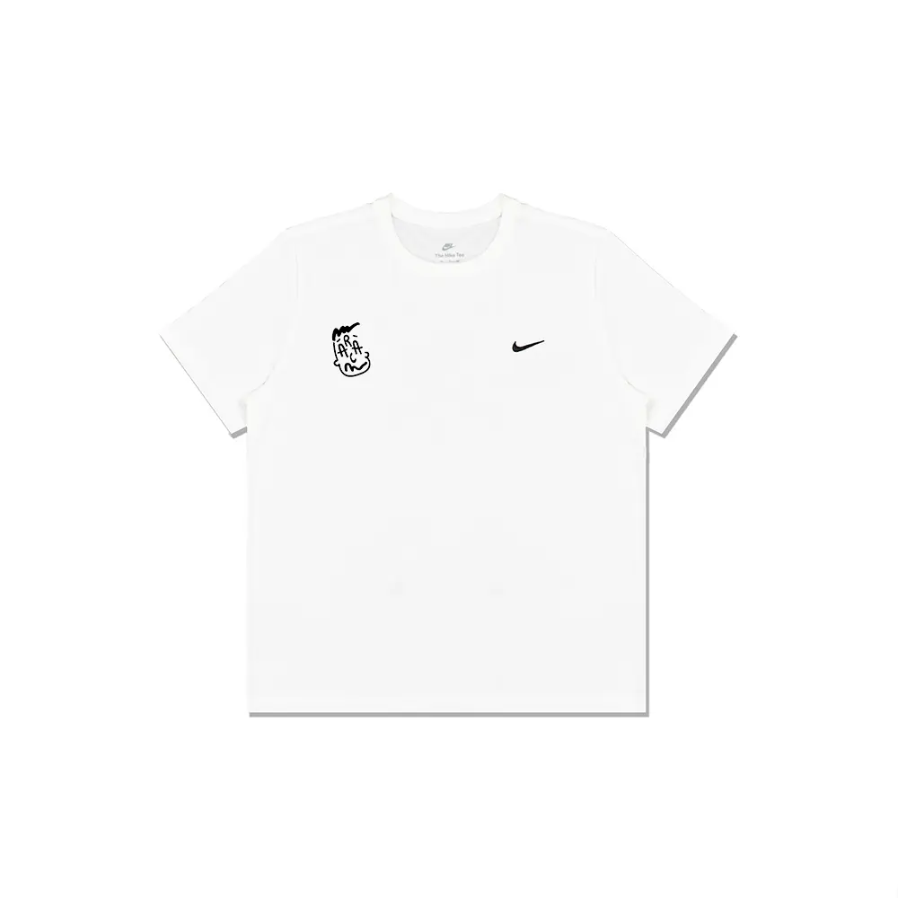 

Nike Спортивная футболка мужская белая, Белый, Nike Спортивная футболка мужская белая