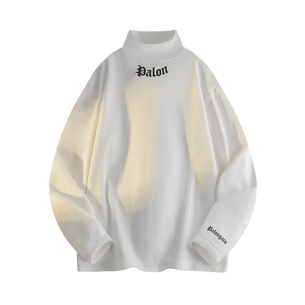 Детская толстовка с полугольфом модель Half Turtleneck Moderate Regular PAL ONGACO, White