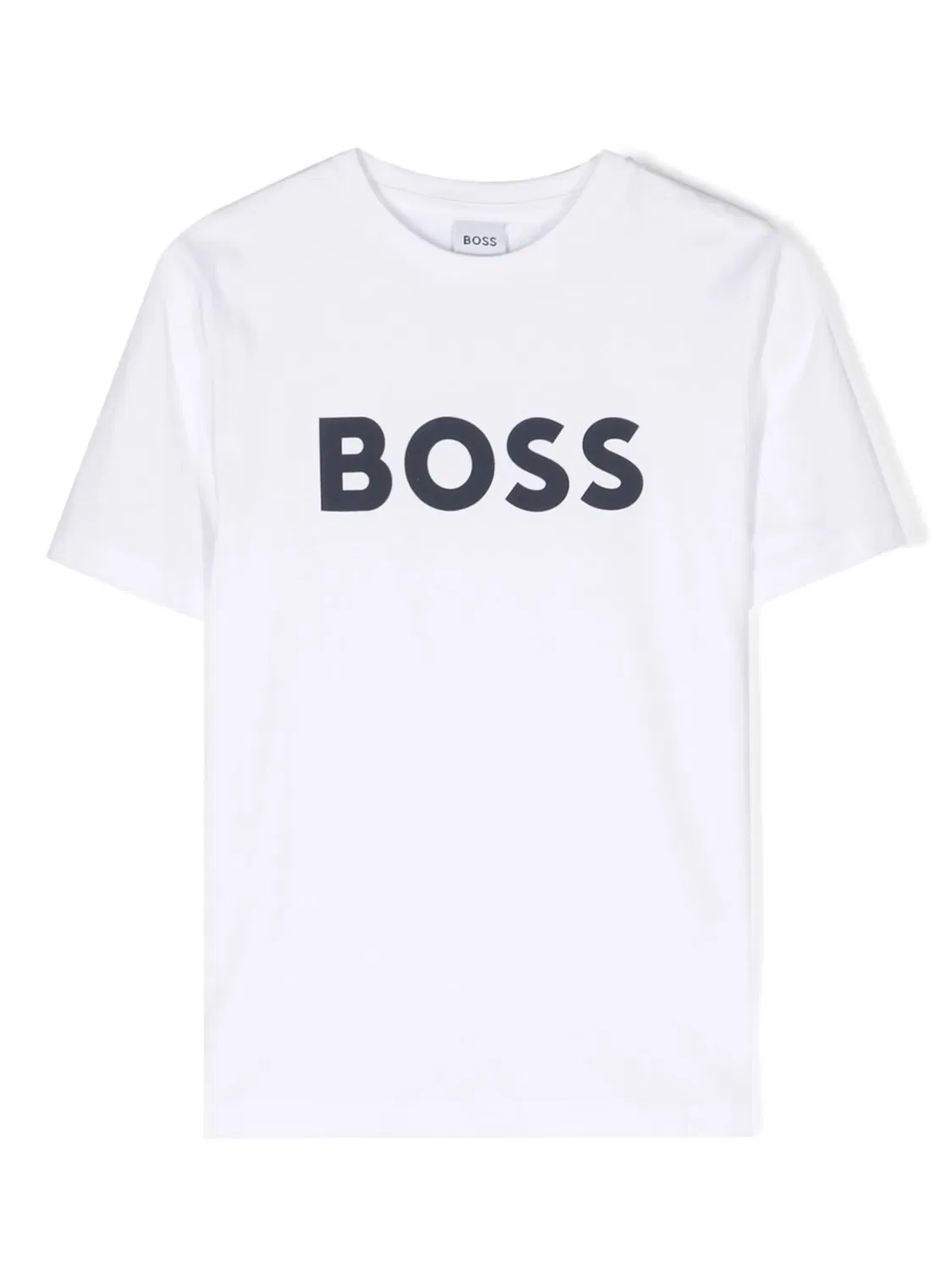 BOSS Футболка хлопковая белая