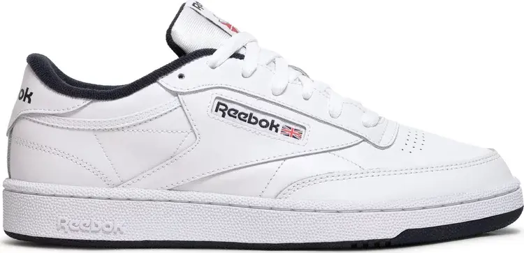 

Кроссовки club c 85 'white navy' Reebok, белый