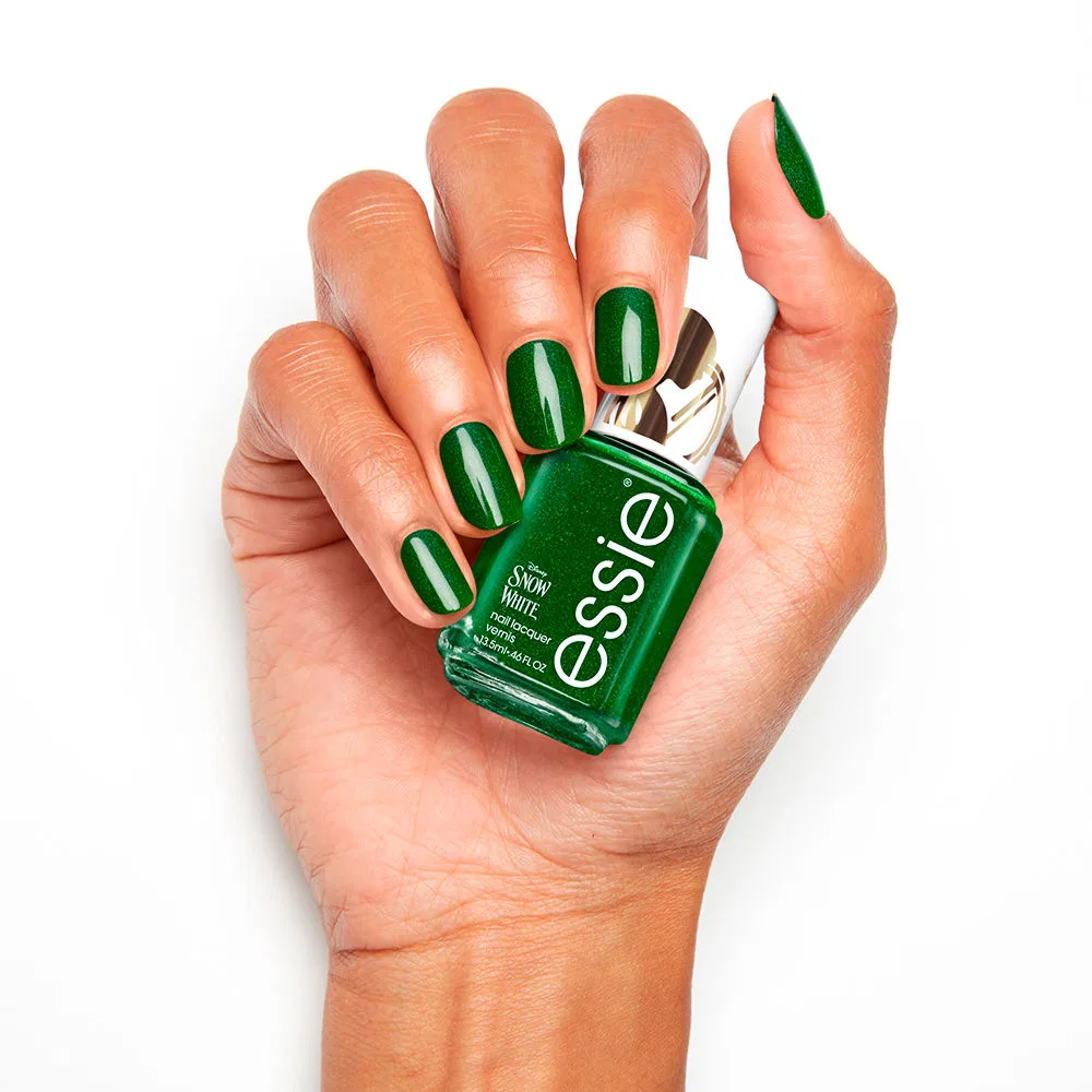 Лак для ногтей 13,5 мл с эффектом перламутра Snow White Essie, 1004-Seize Thecrown — фото 2
