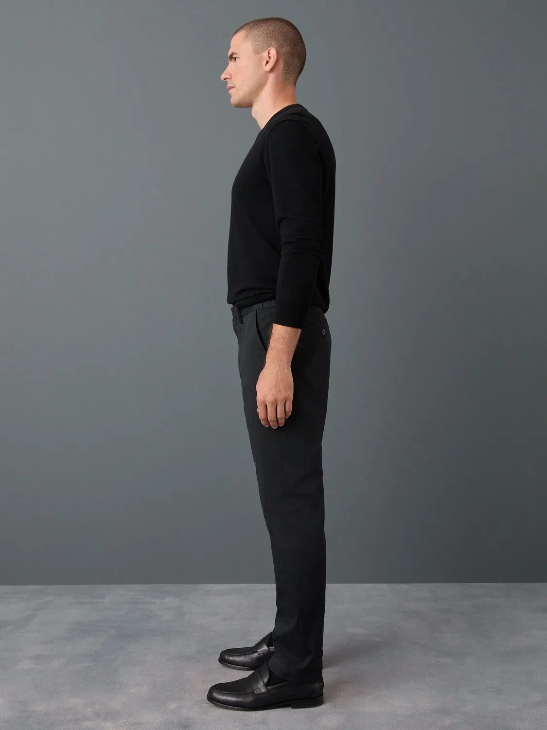 Чинос Slim Fit Next, черный — фото 3