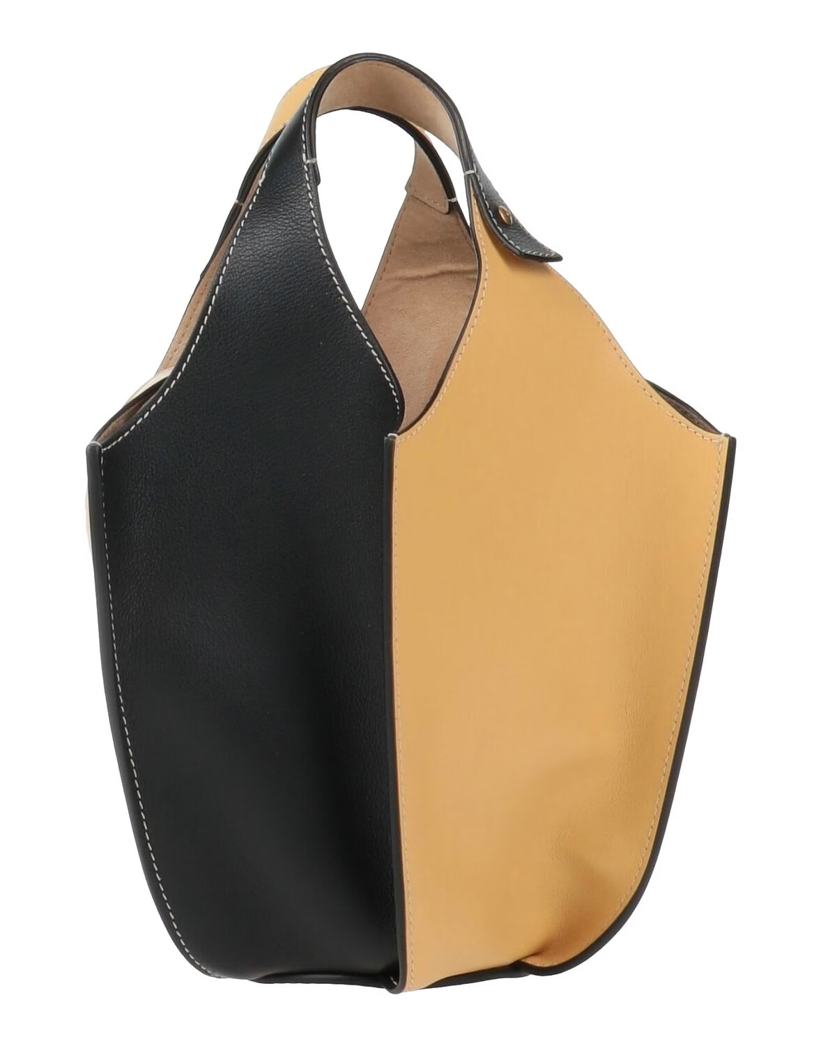 

Сумка Tory Burch Soft Leather, черный/бежевый