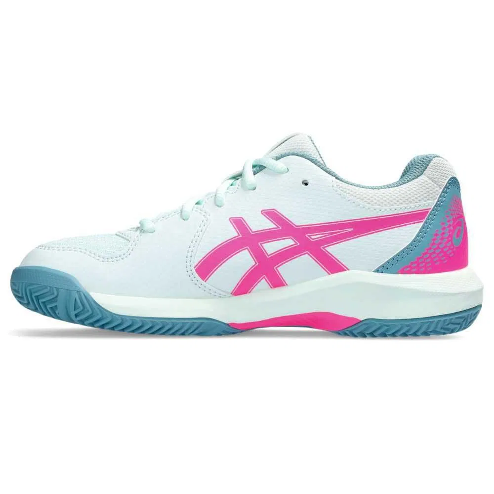 Детские кроссовки для мальчиков с поддержкой Gel Dedicated 8 Padel Gs ASICS, Soothing Sea Hot Pink — фото 3