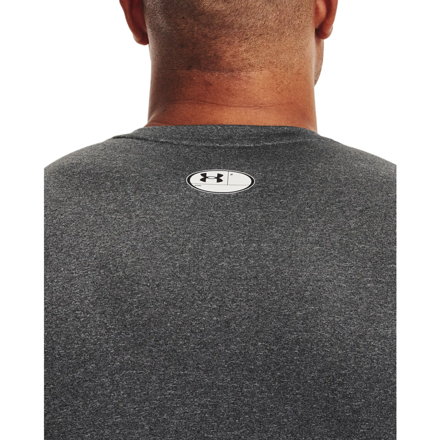 Детская тренировочная футболка с коротким рукавом Under Armour, Dark Grey — фото 3