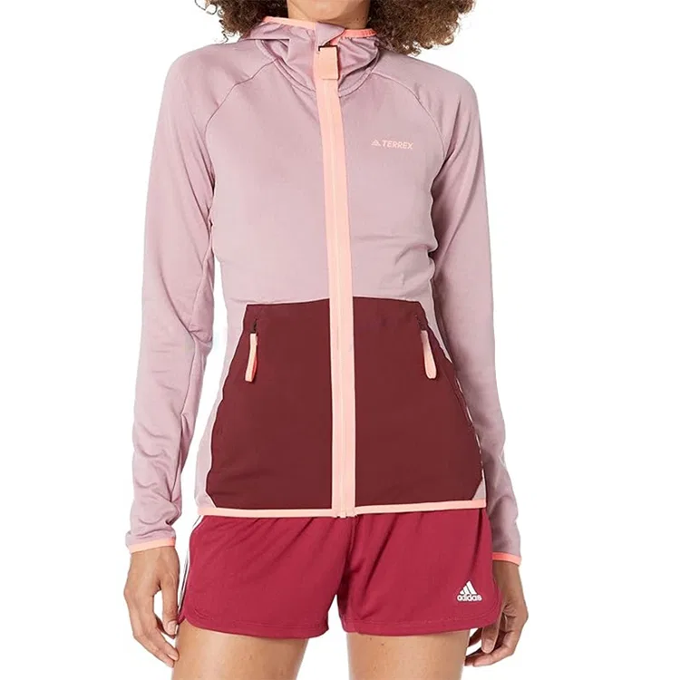 Куртка беговая Adidas, Purple Pink — фото 3