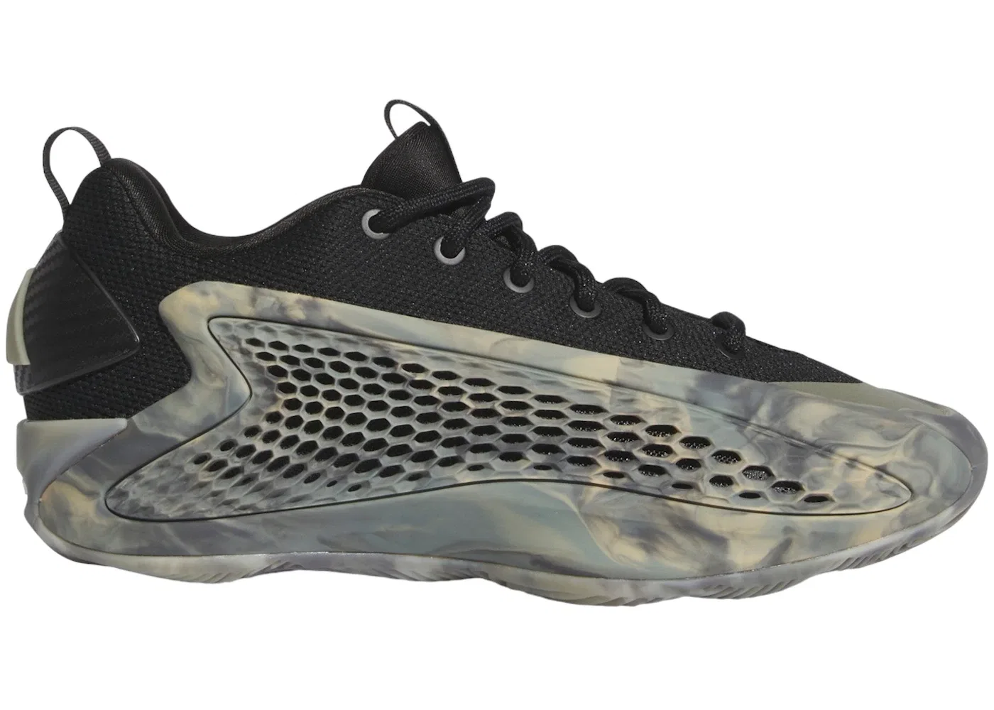 Детские кроссовки для мальчиков с шнуровкой Adidas AE 1 Low, Silver Pebble Core Black Wonder Beige