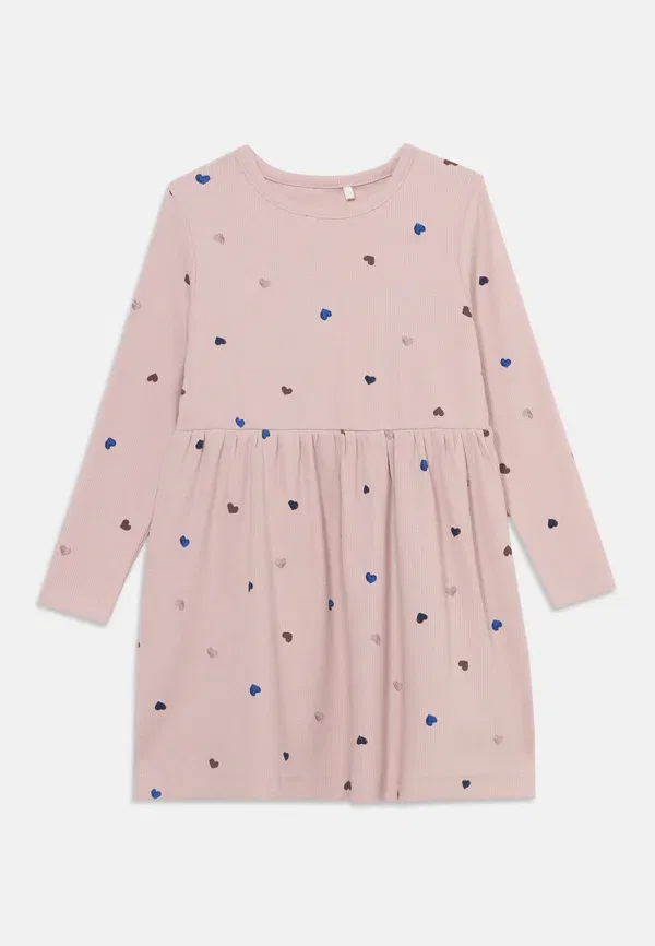 Платье с принтом Nmfnutti ls dress noos Name It, Burnished Lilac, сиреневый — фото 3
