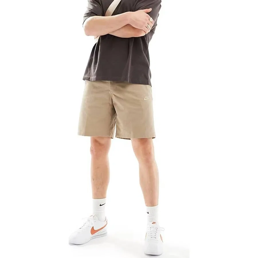 Шорты чинос с принтом Club Woven Chino Nike, Бежевый