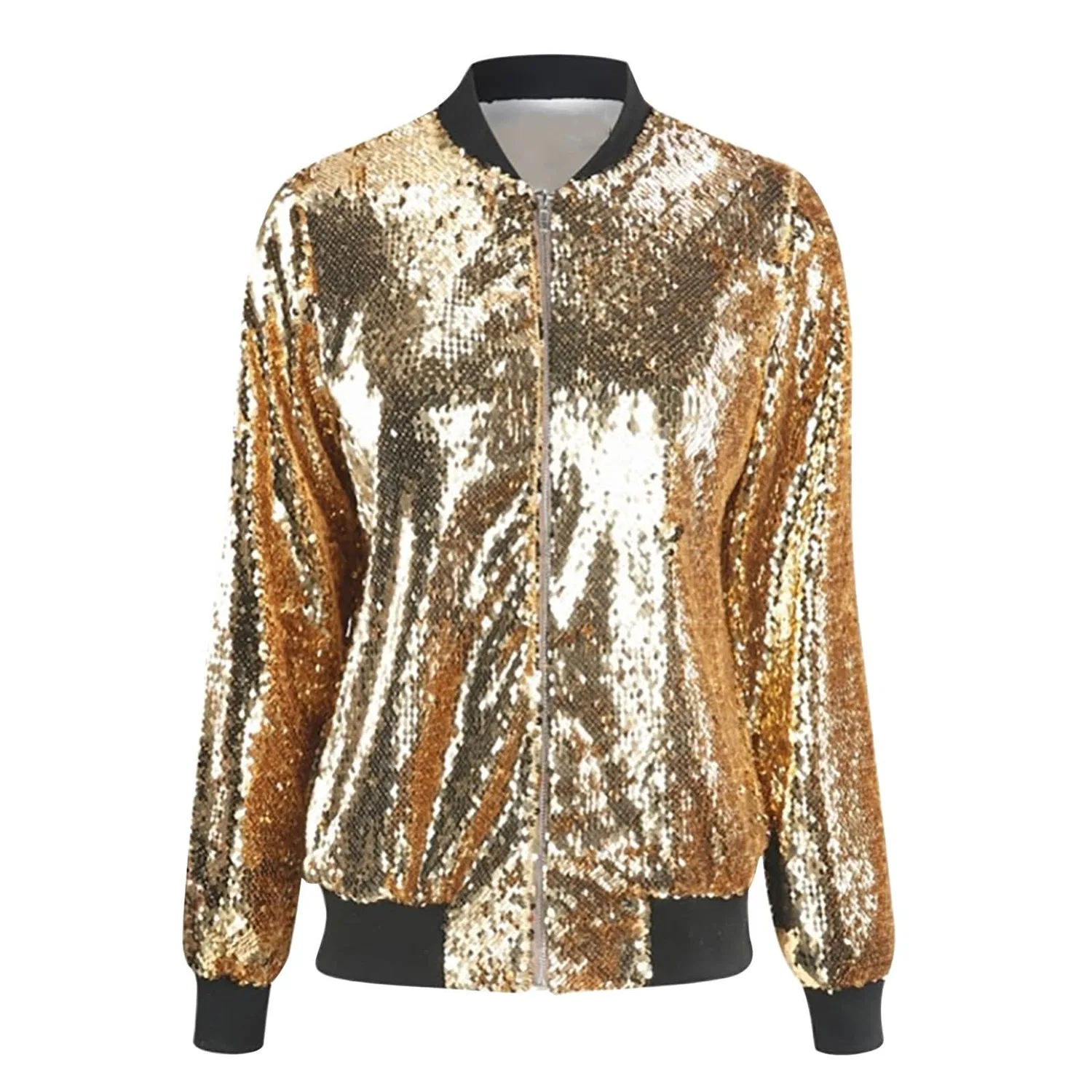 Женское пальто с пайетками Varsity, Oro