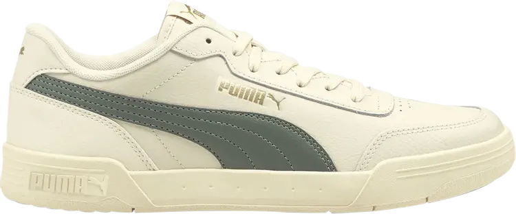 

Кроссовки Puma Caracal Whisper White Balsam Green, кремовый, Бежевый, Кроссовки Puma Caracal Whisper White Balsam Green, кремовый