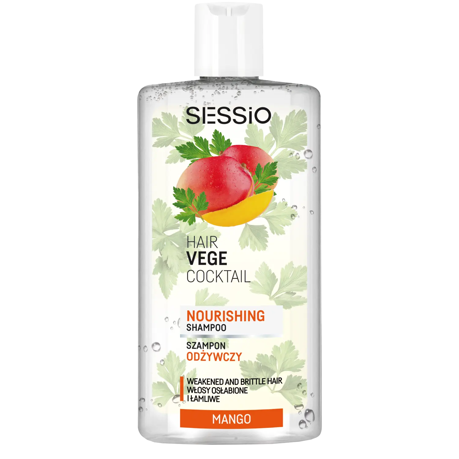 

Sessio Hair Vege Cocktail питательный шампунь для волос с экстрактом манго, 300 г