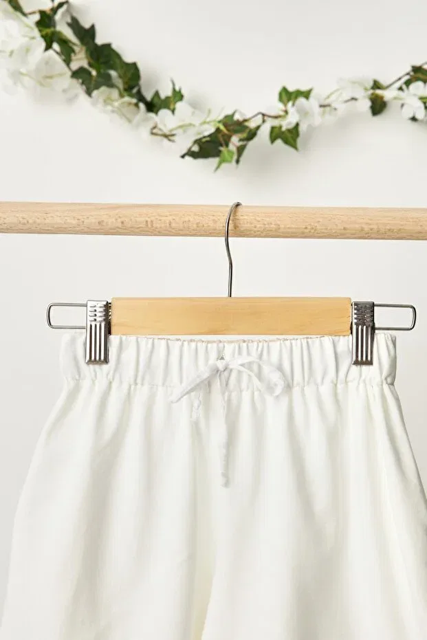 Детские шорты для мальчиков хлопковые Sportswear Babygiz, White — фото 3