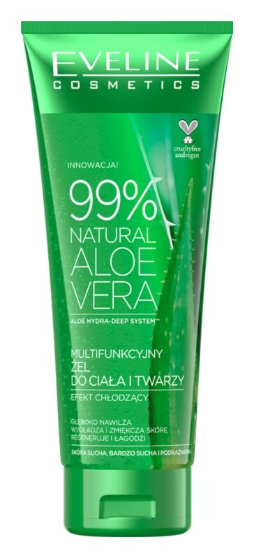 

Увлажняющий гель для лица и тела Eveline Cosmetics Aloe Vera