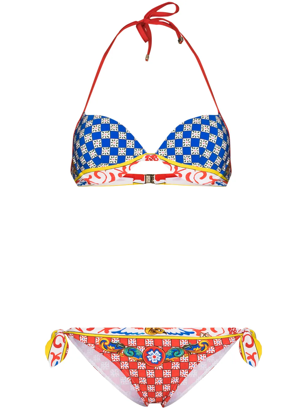 

Бикини с принтом Carretto DOLCE & GABBANA, красный