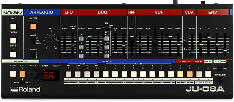 

Звуковой модуль Juno серии Roland JU-06A Boutique