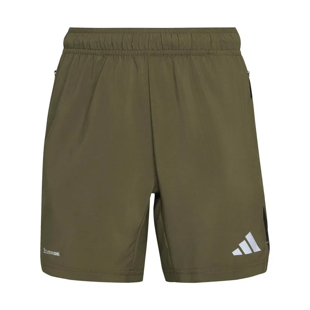 Шорты Tech Apparel Adidas, зеленый — фото 3