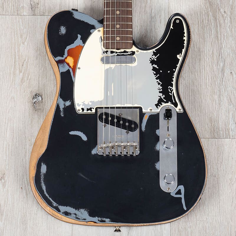 

Гитара Fender Joe Strummer Telecaster, гриф из палисандра, черная 0143900796
