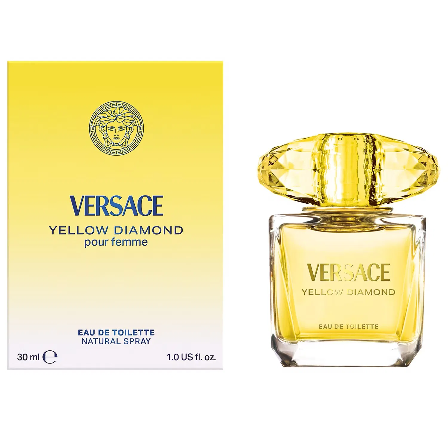 Парфюмерная вода Versace Yellow Diamond Eau de Toilette, 30 мл — фото 3